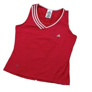 ADIDAS Tennis Red Tank Top Size M
